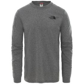 The North Face NF0A3L3BDYY1 Gri Erkek Uzun Kollu T-shirt