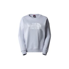 The North Face NF0A3S4GI0E1 Drew Peak Gri Bisiklet Yaka Kadın Sweatshirt