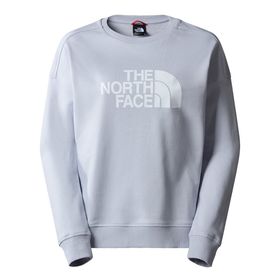 The North Face NF0A3S4GI0E1 Drew Peak Gri Bisiklet Yaka Kadın Sweatshirt