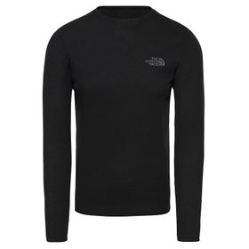 The North Face NF0A4CB8JK31 M Easy L/s Crew Neck Siyah Outdoor Uzun Kollu Erkek Sweatshirt