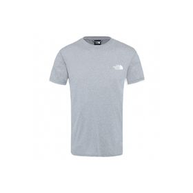 The North Face NF0A4CDWX8A1 M Reaxion Red Box Tee Eu Gri Erkek T-Shirt