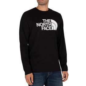 The North Face NF0A4M8MJK31 M L/S Half Dome Erkek Siyah Outdoor T-Shirt
