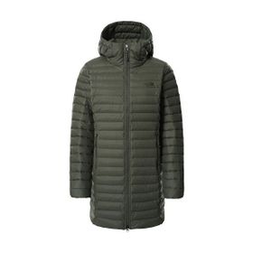The North Face NF0A4P6JNYC1 W Stretch Down Koyu Yeşil Outdoor Parka Kadın Mont
