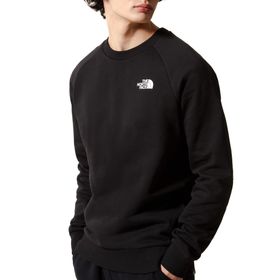 The North Face NF0A4SZ9JK31 Siyah M Raglan Redbox Crew Erkek Outdoor Sweatshirt