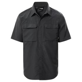 The North Face NF0A4T180C51 M L/S Sequoia Shirt Erkek Gri Outdoor Gömlek