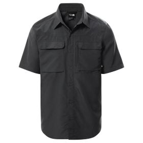 The North Face NF0A4T180C51 M L/S Sequoia Shirt Erkek Gri Outdoor Gömlek