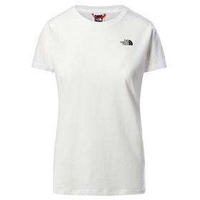 The North Face NF0A4T1AFN41 W S/S Simple Dome Tee Beyaz Kadın Günlük T-shirt