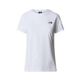 The North Face NF0A4T1AFN41 W S/S Simple Dome Tee Beyaz Kadın Günlük T-shirt