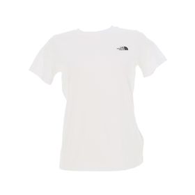 The North Face NF0A4T1AFN41 W S/S Simple Dome Tee Beyaz Kadın Günlük T-shirt