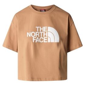 The North Face NF0A4T1RKOL1 W Ss Cropped Easy Tee Kahverengi Kadın T-shirt