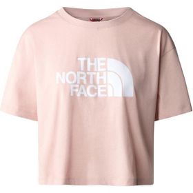 The North Face NF0A4T1RLK61 W Ss Cropped Easy Tee Pembe Kadın T-Shirt