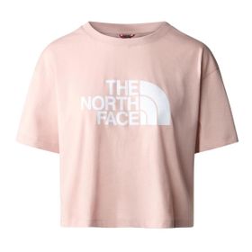 The North Face NF0A4T1RLK61 W Ss Cropped Easy Tee Pembe Kadın T-Shirt