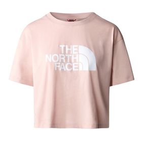 The North Face NF0A4T1RLK61 W Ss Cropped Easy Tee Pembe Kadın T-Shirt