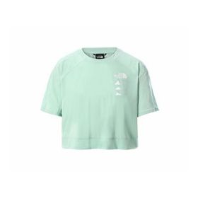 The North Face NF0A555XWS61 Yeşil W Glacier Kadın Günlük Tişört