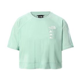 The North Face NF0A555XWS61 Yeşil W Glacier Kadın Günlük Tişört