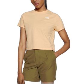 The North Face NF0A55AY Foundation Crop Tee Eu Turuncu Kadın T-Shirt