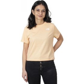 The North Face NF0A55AY W Foundation Crop Tee Eu Mavi Kadın T-Shirt