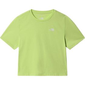 The North Face NF0A55AYHDD1 Foundation Crop Yeşil Kadın T-shirt