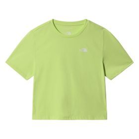 The North Face NF0A55AYHDD1 Foundation Crop Yeşil Kadın T-shirt