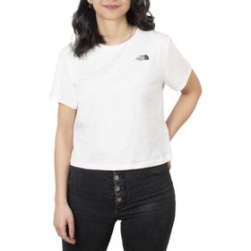 The North Face NF0A55AYN3N1 Foundation Crop Beyaz Kadın T-shirt