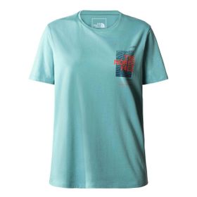 The North Face NF0A55B2LV21 W Foundatıon Graphıc Tee - Eu Kadın T-Shirt