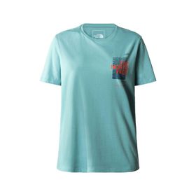 The North Face NF0A55B2LV21 W Foundatıon Graphıc Tee - Eu Kadın T-Shirt