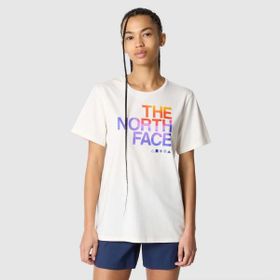 The North Face NF0A55B2Q4C1 W Foundatıon Graphıc Tee - Eu Kadın T-Shirt