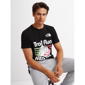 The North Face NF0A55EFAGS1 Foundation Graphic Tee S/S Eu Siyah Erkek T-shirt