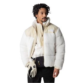 The North Face NF0A5A844U01 M High Pile Nuptse Jacket Beyaz Erkek Outdoor Mont