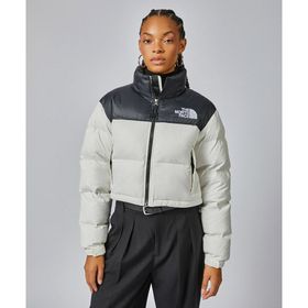 The North Face NF0A5GGEQ4C1 W Nuptse Short Beyaz Kadın Mont