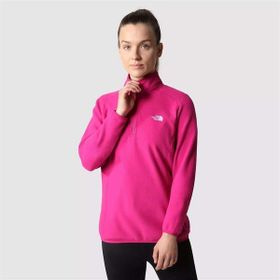 The North Face NF0A5IHN1461 W 100 Glacier Yarım Fermuar Eu Renkli Kadın Polar