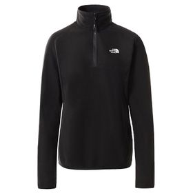 The North Face NF0A5IHNJK31 W 100 Glacier 1/4 Zip Siyah Kadın Outdoor Poları