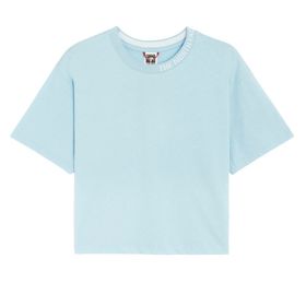 The North Face NF0A5ILX3R31 Zumu Crop Mavi Kadın T-shirt