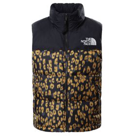The North Face NF0A5IXL28A1 W Printed 1996 Retro Nuptse Vest Siyah Kadın Yeleği