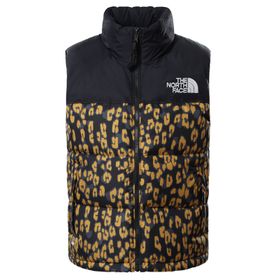 The North Face NF0A5IXL28A1 W Printed 1996 Retro Nuptse Vest Siyah Kadın Yeleği