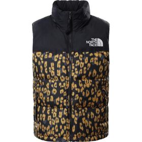 The North Face NF0A5IXL28A1 W Printed 1996 Retro Nuptse Vest Siyah Kadın Yelek