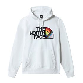 The North Face NF0A7QCKFN41 M Pride Pullover Hoodie Beyaz Erkek Outdoor Sweatshirts
