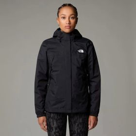 The North Face NF0A7QEU4H01 Siyah W Antora Jacket Yağmur ve Rüzgar Dayanıklı Kadın Outdoor Ceket