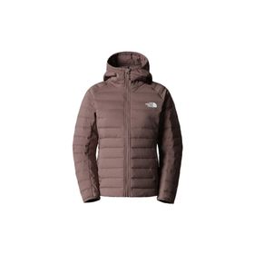 The North Face NF0A7UK5EFU1FV21 Belleview Stretch Down Hoodie Kahverengi Kadın Mont