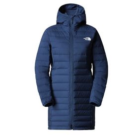 The North Face NF0A7UK7HDC1 Belleview Stretch Down Parka Mavi Kadın Mont