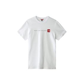 The North Face NF0A7X1MFN41AKS-34 M S/S Never Stop Exploring Tee Beyaz Erkek T-Shirt