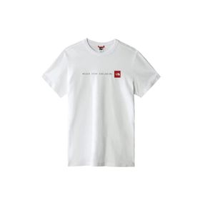 The North Face NF0A7X1MFN41AKS-34 M S/S Never Stop Exploring Tee Beyaz Erkek T-Shirt