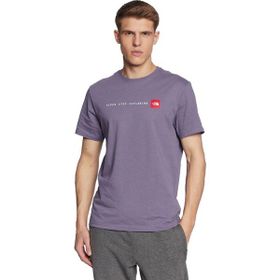 The North Face NF0A7X1MN141 M SS Never Stop Exploring Tee Mor Erkek T-shirt