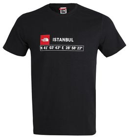 The North Face NF0A7ZC2JK31 Siyah Gps Tee İstanbul Erkek Günlük Tişört