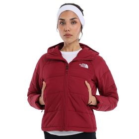 The North Face NF0A7ZIV1IX1 Bordo Hyalite Kadın Outdoor Mont