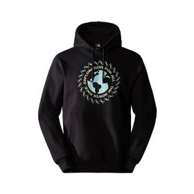 The North Face NF0A8121OBT1 Brand Proud Siyah Kapüşonlu Erkek Hoodie
