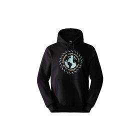 The North Face NF0A8121OBT1 Brand Proud Siyah Kapüşonlu Erkek Hoodie