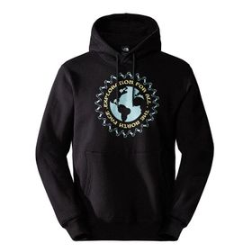 The North Face NF0A8121OBT1 Brand Proud Siyah Kapüşonlu Erkek Hoodie