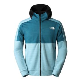 The North Face NF0A823PIJ61 M Ma Full Zıp Fleece Eu Mavi Erkek Sweatshirt
