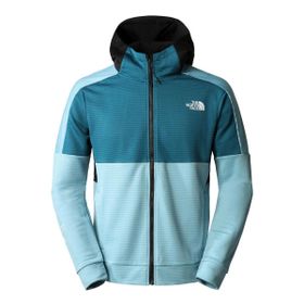 The North Face NF0A823PIJ61 M Ma Full Zıp Fleece Eu Mavi Erkek Sweatshirt